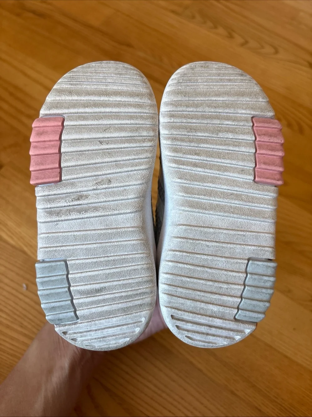 Adidas Racer TR 2.0 Sneakers Slip On Shoes Grey Pink School Toddler Girls 6.5K